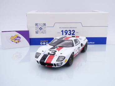 Solido S1803010 # Ford GT40 MkI #3 Baujahr 2015 " Eric Dean Custom Design " 1:18