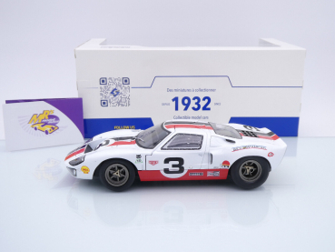 Preview: Solido S1803010 # Ford GT40 MkI #3 Baujahr 2015 " Eric Dean Custom Design " 1:18