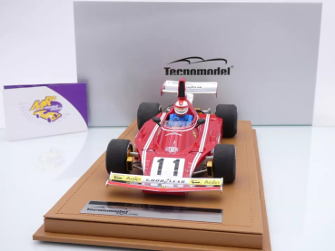Preview: Tecnomodel TM18-313B # Ferrari F. 312 B3 F1 German GP 1974 " C. Regazzoni " 1:18