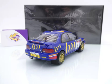 Preview: Kyosho 08962A # Subaru Impreza Nr.4 Rallye RAC Lombard 1994 " Colin McRae " 1:18