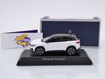 Preview: Norev 517925 # Renault Austral Baujahr 2022 " weißmetallic-schwarz " 1:43
