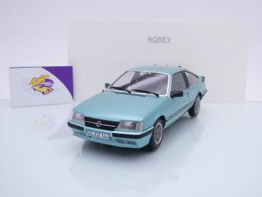 Norev 183643 # Opel Monza 2.5 E Coupe Baujahr 1983 " beryllgrünmetallic " 1:18