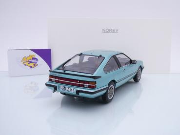 Preview: Norev 183643 # Opel Monza 2.5 E Coupe Baujahr 1983 " beryllgrünmetallic " 1:18