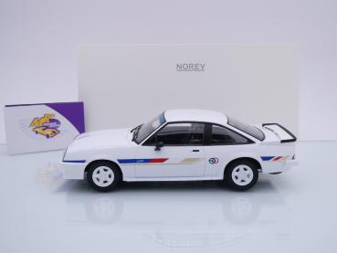 Preview: Norev 183305 # Opel Manta " Guy Frequelin " Coupe Baujahr 1984 " weiß " 1:18