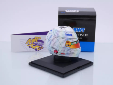 Preview: Spark 5HF118 # Helm Formel 1 Alpine BWT " Esteban Ocon - British GP 2023 " 1:5