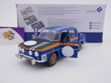 Preview: Solido S1803607 # Renault R8 Gordini 1300 Rallye Baujahr 1967 " blau-orange " 1:18
