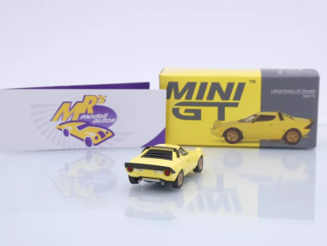 Preview: TSM MINI GT MGT00771-L # Lancia Stratos HF Stradale LHD " Giallo Fly " 1:64
