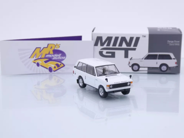 Preview: TSM MINI GT MGT00658-L # Land Range Rover Baujahr 1971 LHD " weiß " 1:64