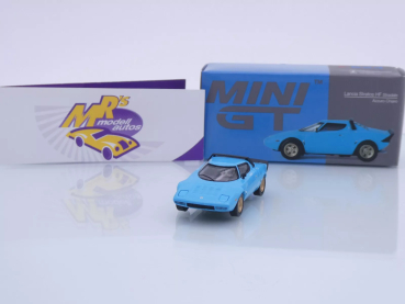TSM MINI GT MGT00624-L # Lancia Stratos HF Stradale LHD " Azzuro Chiaro " 1:64
