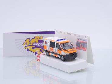 Busch 53450 # Mercedes-Benz Sprinter Halbbus 2018 " DRK Kreis Bergstraße " 1:87