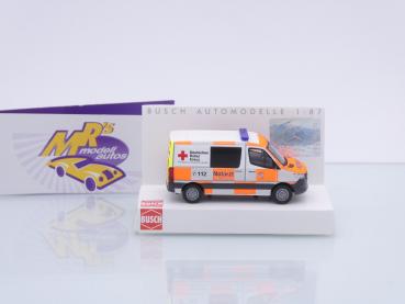 Preview: Busch 53450 # Mercedes-Benz Sprinter Halbbus 2018 " DRK Kreis Bergstraße " 1:87
