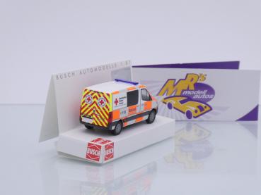 Preview: Busch 53450 # Mercedes-Benz Sprinter Halbbus 2018 " DRK Kreis Bergstraße " 1:87
