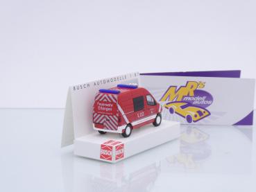 Preview: Busch 54058 # Mercedes-Benz Sprinter Halbbus 2018 " Feuerwehr Erlangen " 1:87