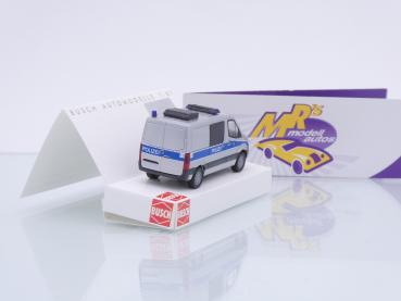 Preview: Busch 53463 # Mercedes-Benz Sprinter Halbbus 2018 " Polizei Berlin " 1:87