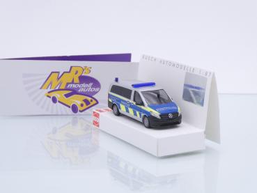Busch 51109 # Mercedes-Benz Vito 2018 " Stadtpolizei Frankfurt am Main " 1:87