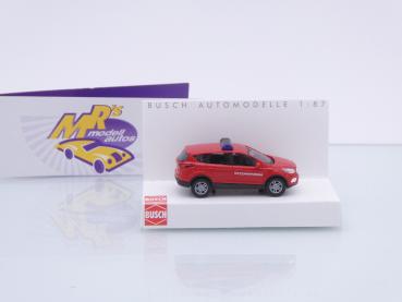 Preview: Busch 53527 # Ford Kuga Einsatzfahrzeug rot " Werksfeuerwehr Claas " 1:87