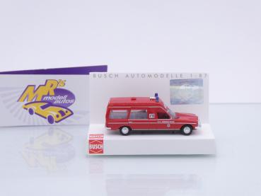 Preview: Busch 52218 # Mercedes VF 123 Miesen Einsatzfahrzeug " Feuerwehr Bremen " 1:87