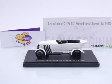 Preview: Autocult 01022 # Austro Daimler 22/86 PS Baujahr 1909 " Prince Elias of Parma " 1:43