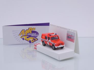 Busch 51438 # Mercedes G-Klasse Einsatzfahrzeug " Feuerwehr Reutlingen " 1:87