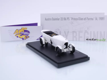 Preview: Autocult 01022 # Austro Daimler 22/86 PS Baujahr 1909 " Prince Elias of Parma " 1:43