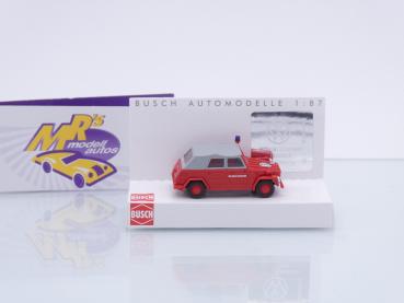 Preview: Busch 52728 # Volkswagen VW 181 Kurierwagen " Bundeswehr Feuerwehr " 1:87