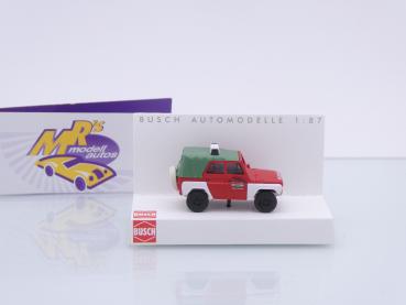Preview: Busch 52119 # UAZ 469 Einsatzwagen " Freiwillige Feuerwehr Ebersbrunn " 1:87