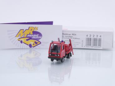 Busch 42234 # Multicar M26 mit Absetzkipper " Feuerwehr VW Wolfsburg " 1:87