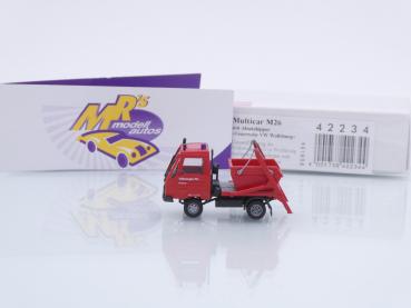 Preview: Busch 42234 # Multicar M26 mit Absetzkipper " Feuerwehr VW Wolfsburg " 1:87