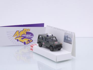 Busch 51441 # Mercedes G-Klasse Einsatzwagen " Bundeswehr Rotes Kreuz " 1:87