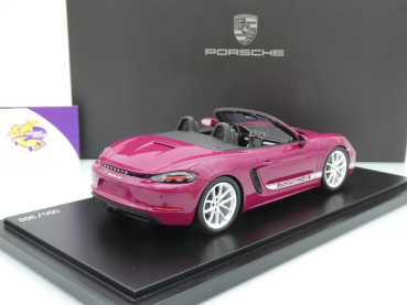 Preview: Spark WAP0212020RBXT # Porsche 718 (982) Boxster Baujahr 2022 " sternrubin " 1:18