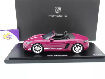 Preview: Spark WAP0212020RBXT # Porsche 718 (982) Boxster Baujahr 2022 " sternrubin " 1:18