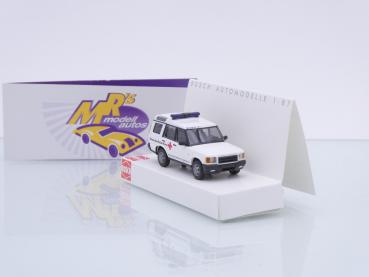 Busch 51939 # Land Rover Discovery " Deutsches Rotes Kreuz DRK Erzgebirge " 1:87