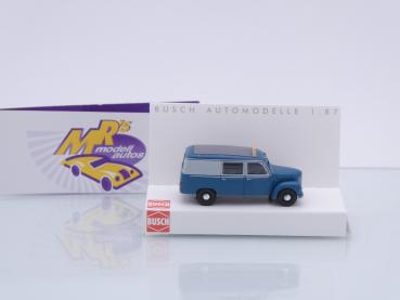 Preview: Busch 51286 # Framo V901/2 Halbbus blau-grau " ADMV Straßenhilfsdienst " 1:87