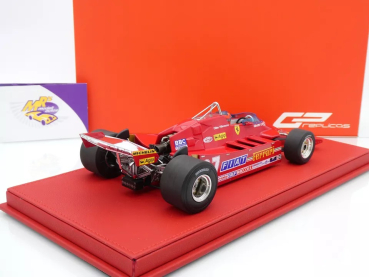 Preview: GP Replicas GPGV06 # Ferrari 126 CK F1 USA GP 1981 " Gilles Villeneuve " 1:18