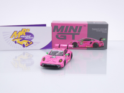 TSM Mini GT MGT00872-L # Porsche 911 GT3 Virginia 2023 " ROXY / AO Racing " 1:64