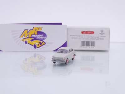 Wiking 0043 01 # VW 1600 TL Schrägheck Baujahr 1969-73 " achatgrau " 1:87