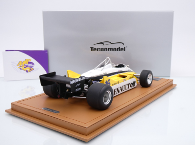 Preview: Tecnomodel TM18-367B # Renault RE30B #16 Win Italy GP 1982 " Rene Arnoux " 1:18