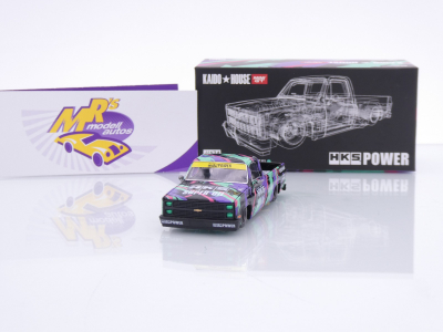 TSM MINI GT KHMG174 # Chevrolet Silverado Pickup " Kaido House - HKS V1 " 1:64