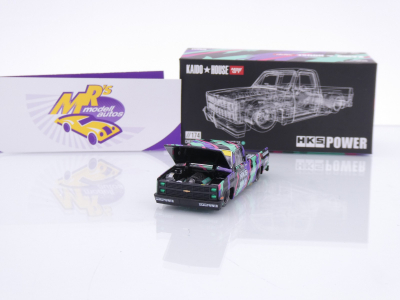 Preview: TSM MINI GT KHMG174 # Chevrolet Silverado Pickup " Kaido House - HKS V1 " 1:64