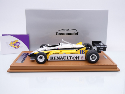 Preview: Tecnomodel TM18-367B # Renault RE30B #16 Win Italy GP 1982 " Rene Arnoux " 1:18