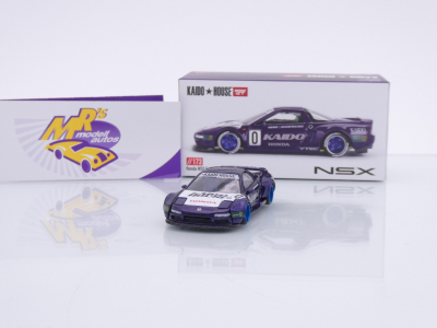 TSM MINI GT KHMG173 # Honda NSX #0 lila " Kaido House - Kaido Racing V2 " 1:64
