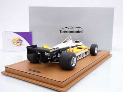 Preview: Tecnomodel TM18-367A # Renault RE30B #15 Südafrika GP 1982 " Alain Prost " 1:18