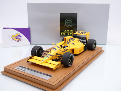 Tecnomodel TM18-351A # Lotus 102 F1 #12 Japan GP 1990 " Johnny Herbert " 1:18