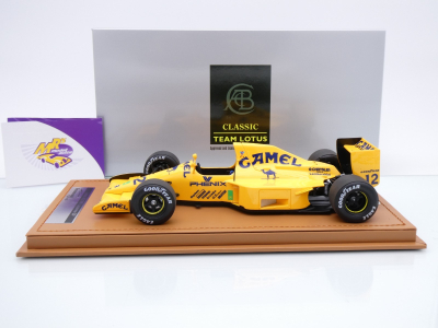 Preview: Tecnomodel TM18-351A # Lotus 102 F1 #12 Japan GP 1990 " Johnny Herbert " 1:18