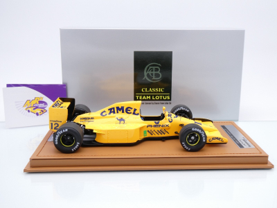 Preview: Tecnomodel TM18-351A # Lotus 102 F1 #12 Japan GP 1990 " Johnny Herbert " 1:18