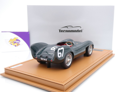 Preview: Tecnomodel TM18-236D # Lotus Mark IX #67 Crystal Palace 1955 " Colin Chapman " 1:18