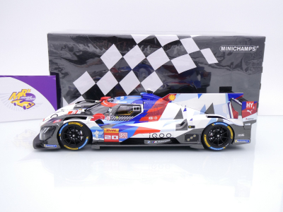 Preview: Minichamps 155242046 # BMW M Hybrid V8 Hypercar Bahrain Test 2024 " Valentino Rossi " 1:18