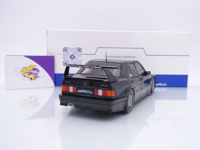 Preview: Solido S1801012 # Mercedes-Benz 190 EVO II (W201) Baujahr 1990 " schwarz " 1:18