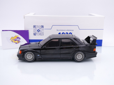 Preview: Solido S1801012 # Mercedes-Benz 190 EVO II (W201) Baujahr 1990 " schwarz " 1:18