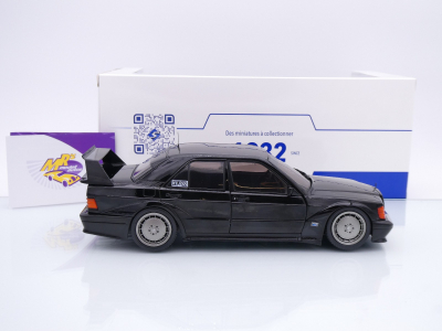 Preview: Solido S1801012 # Mercedes-Benz 190 EVO II (W201) Baujahr 1990 " schwarz " 1:18